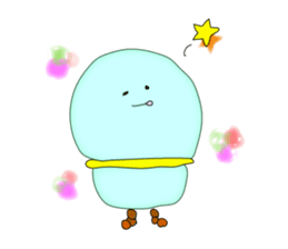 Future creature "Upochun" sticker #1205027