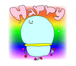 Future creature "Upochun" sticker #1205028