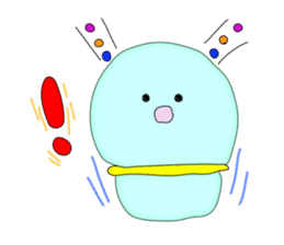 Future creature "Upochun" sticker #1205033