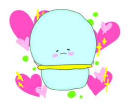 Future creature "Upochun" sticker #1205034