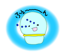 Future creature "Upochun" sticker #1205039