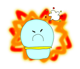 Future creature "Upochun" sticker #1205042