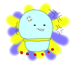 Future creature "Upochun" sticker #1205043