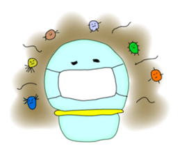 Future creature "Upochun" sticker #1205044