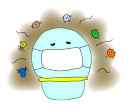 Future creature "Upochun" sticker #1205044