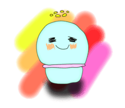 Future creature "Upochun" sticker #1205046