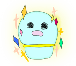 Future creature "Upochun" sticker #1205047