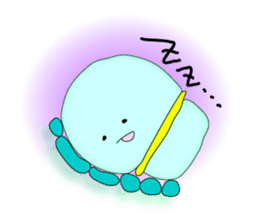 Future creature "Upochun" sticker #1205048