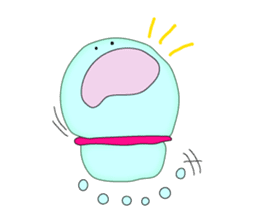 Future creature "Upochun" sticker #1205050