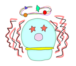 Future creature "Upochun" sticker #1205051