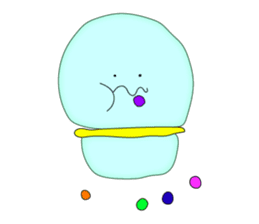 Future creature "Upochun" sticker #1205052