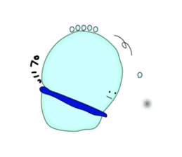 Future creature "Upochun" sticker #1205053