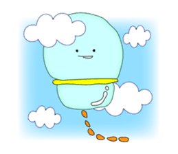 Future creature "Upochun" sticker #1205059