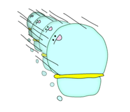 Future creature "Upochun" sticker #1205062