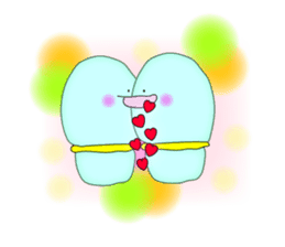 Future creature "Upochun" sticker #1205063