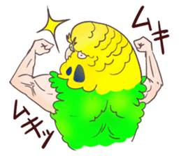 Muscle zebra finch And Friends sticker #1205206