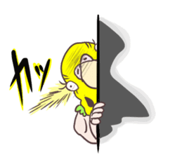 Muscle zebra finch And Friends sticker #1205208