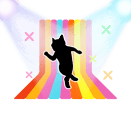 Dance! Dance! CAT! sticker #1205709