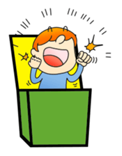 Man in box sticker #1205834