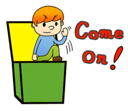 Man in box sticker #1205839