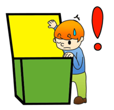 Man in box sticker #1205848