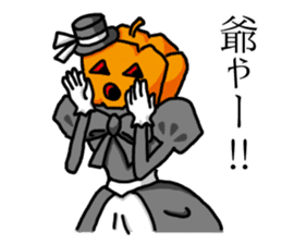 Madam Pumpkin sticker #1206006