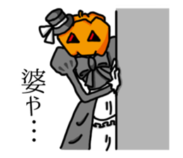 Madam Pumpkin sticker #1206007