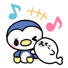 Kawaii Pair sticker #1206111