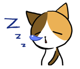 Calico cat sticker #1206238