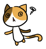Calico cat sticker #1206253