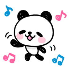 Kawaii Panda sticker #1206626