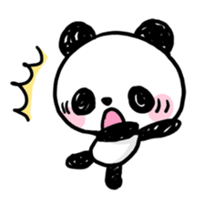 Kawaii Panda sticker #1206627