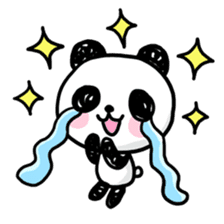 Kawaii Panda sticker #1206628