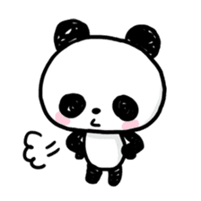 Kawaii Panda sticker #1206629