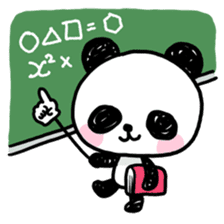 Kawaii Panda sticker #1206632