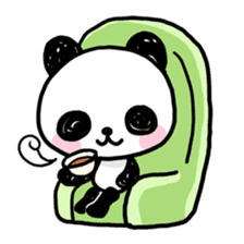 Kawaii Panda sticker #1206634