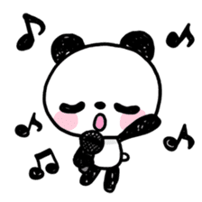 Kawaii Panda sticker #1206637