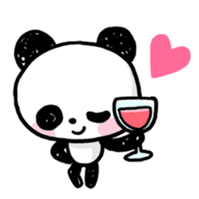 Kawaii Panda sticker #1206638