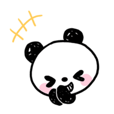 Kawaii Panda sticker #1206643