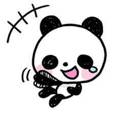 Kawaii Panda sticker #1206644