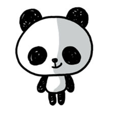Kawaii Panda sticker #1206645