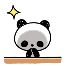 Kawaii Panda sticker #1206646