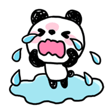Kawaii Panda sticker #1206650