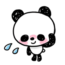 Kawaii Panda sticker #1206651