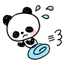 Kawaii Panda sticker #1206655