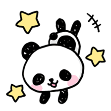 Kawaii Panda sticker #1206661