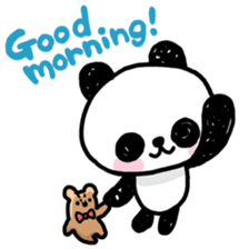 Kawaii Panda sticker #1206662