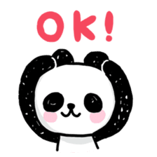 Kawaii Panda sticker #1206664