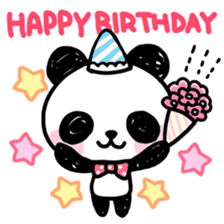 Kawaii Panda sticker #1206665