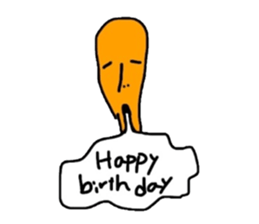 Afro girl & Ghost man sticker #1207131